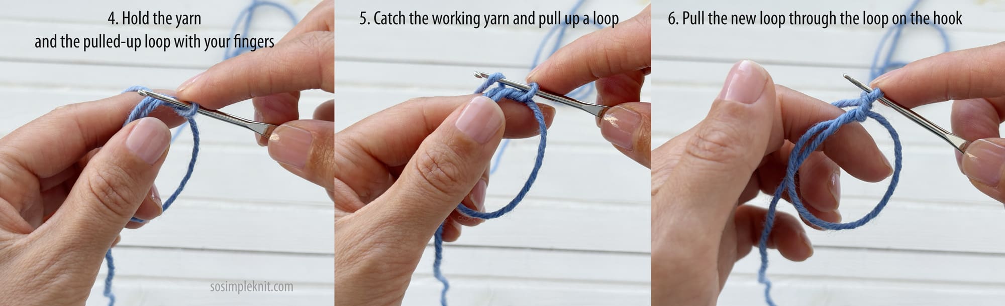 How to Cast On from the Center | Pinhole Cast On Step 2